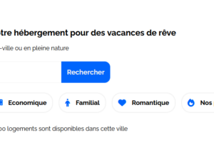 Site Booki - Filtres de sélection Site Booki - Filtres de sélection