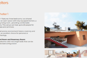 Site Butterfly Shelter - Présentation de l'écolodge (ENG) avec carrousel et galerie de miniatures Site Butterfly Shelter - Présentation de l'écolodge (anglais) avec carrousel et galerie de miniatures