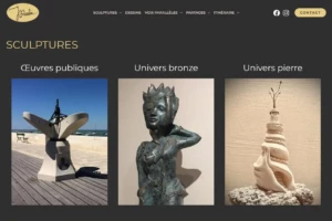 Site JM-Meslin - Sculptures Site JM-Meslin - Sculptures