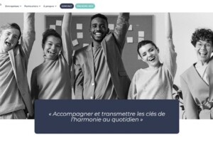 Site I-Girard Coach & Sophrologue Site I-Girard - Hero page d'accueil