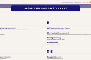 Site Transbroker Site Transbroker - Lexique DEU