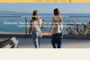 Site ANACAM Agency ANACAM communication marketing