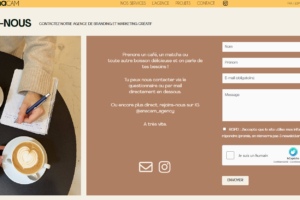 Site ANACAM Agency ANACAM communication marketing