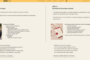 Site ANACAM Agency ANACAM communication marketing